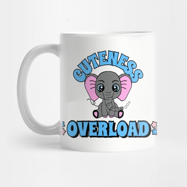 CUTENESS Overload Funny Elephant. by SartorisArt1